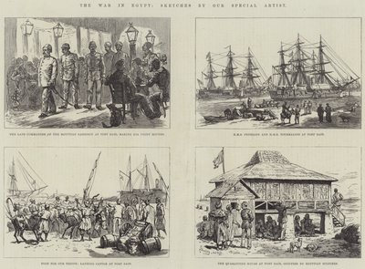 De oorlog in Egypte door Johann Nepomuk Schonberg